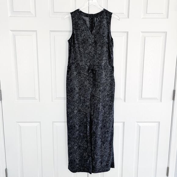 Athleta Topanga Printed Jumpsuit in Viper Black - Picture 3 of 10